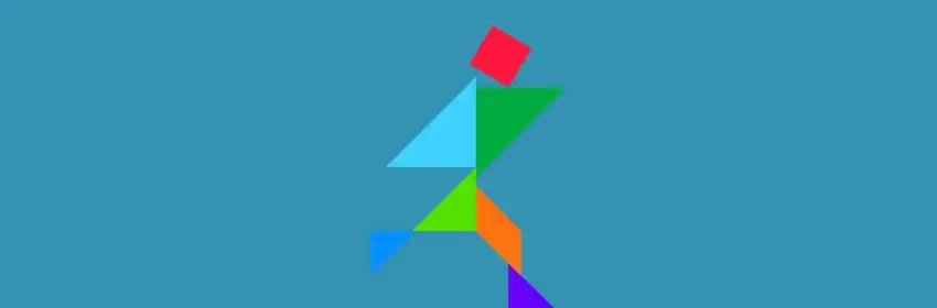 quebra-cabeça chinês tangram