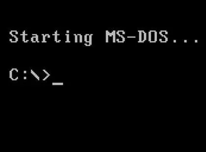 MS-DOS